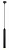 Светодиодный подвесной светильник Arte Lamp HUBBLE A6810SP-1BK