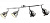 Спот Arte Lamp CAMPANA A9557PL-4CC