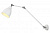 Бра Arte Lamp BRACCIO A2055AP-1WH