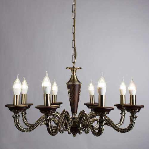 Подвесная люстра Arte Lamp Verdi A5603LM-8AB купить по низкой цене