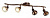 Спот Arte Lamp FOCUS A5219PL-4BR