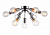 Потолочный светильник Arte Lamp FUOCO A9265PL-9CC