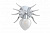 Бра DIVINARE SPIDERS INVASION 1309/02 AP-1