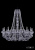Подвесная люстра Bohemia Ivele 1410/16/360/h-95/Ni/V0300