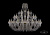 Подвесная люстра Bohemia Ivele 1410/24+12+6/530/G/V0300
