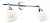 Спот Arte Lamp TRUMPET A9556AP-2CC