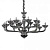 Подвесная люстра Ideal Lux CASANOVA SP16 FUME'