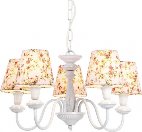 Подвесная люстра Arte Lamp PROVENCE A9212LM-5WH купить по низкой цене