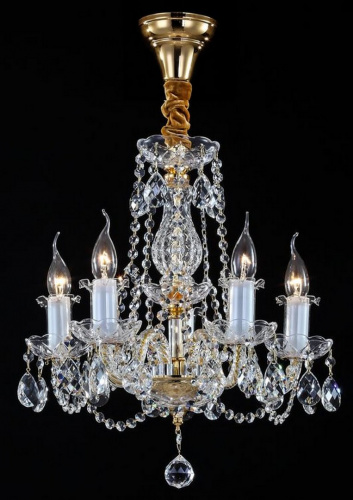 Хрустальная люстра MAYTONI Elegia DIA902-PL-05-G купить по низкой цене