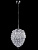 Подвесной светильник Crystal Lux CHARME CHARME SP2+2 LED CHROME/TRANSPARENT