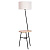 Торшер со столиком Arte Lamp Combo A9202PN-1BK