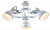 Потолочная люстра Arte Lamp MARTIN A5216PL-3WG