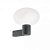 Уличное бра Ideal Lux ARMONY AP1 ANTRACITE