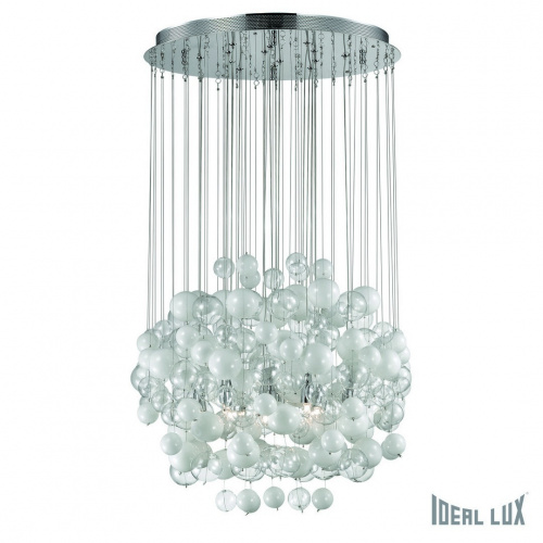 Подвесная люстра Ideal Lux BOLLICINE SP14 BIANCO купить по низкой цене