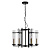Подвесная люстра Arte Lamp Hugo A1688LM-6BK