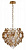 Подвесной светильник Crystal Lux DESEO SP6 D460 GOLD
