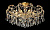 Люстра подвесная Crystal Lux HOLLYWOOD SP-PL8 GOLD D800