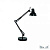 Настольная лампа Ideal Lux WALLY TL1 NERO