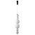 Светодиодный подвесной светильник Crystal Lux Desi Desi SP6 Chrome/White