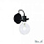 Бра Ideal Lux RADIO AP1 NERO