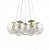 Подвесная люстра Ideal Lux MAPA SAT SP7 OTTONE