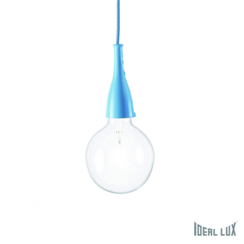 Подвесной светильник Ideal Lux MINIMAL SP1 AZZURRO