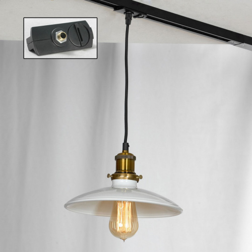 Трековый однофазный подвесной светильник Lussole TRACK LIGHTS LSP-9605-TAB