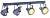 Спот Arte Lamp FARO A9178PL-4GY