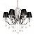 Подвесная люстра Lumina Deco Bellisica LDP 8033-6 BK