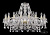 Подвесная люстра Bohemia Ivele 1411/20/360/G