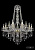 Подвесная люстра Bohemia Ivele 1415/12+6/300/h-108/G