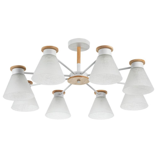 Потолочная люстра Arte Lamp Tyler A1031PL-8WH купить по низкой цене