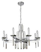 Люстра подвесная Crystal Lux MARRON SP8 CHROME