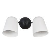 Бра Crystal Lux Enrique ENRIQUE AP2 BLACK/WHITE
