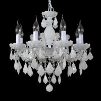 Подвесная люстра Crystal Lux INES INES SP8 WHITE