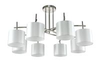 Люстра потолочная Crystal Lux SERGIO PL8 NICKEL