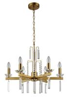 Люстра подвесная Crystal Lux MARRON SP6 BRASS