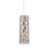 Подвесной светильник Crystal Lux Lirica Lirica SP3 Chrome/Gold-Transparent