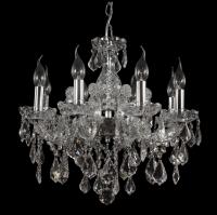 Подвесная люстра Crystal Lux INES INES SP8 CHROME/TRANSPARENT