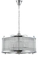 Люстра подвесная Crystal Lux TADEO SP6 D600 CHROME/TRANSPARENTE