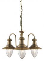 Подвесная люстра Arte Lamp FISHERMAN A5518LM-3RB