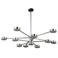 Светодиодная подвесная люстра Crystal Lux Goracio GORACIO SP10 D1100 CHROME