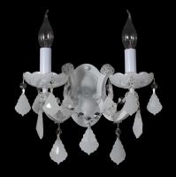 Бра Crystal Lux INES INES AP2 WHITE