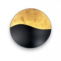 Настенный светильник Ideal Lux SUNRISE AP4 NERO E ORO