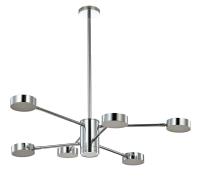 Люстра подвесная Crystal Lux GORACIO SP6+1 D800 CHROME