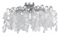 Потолочный светильник Crystal Lux TENERIFE PL8 SILVER