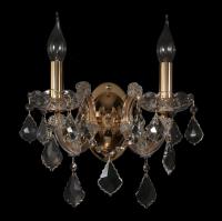 Бра Crystal Lux INES INES AP2 GOLD/TRANSPARENT