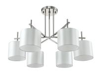 Люстра потолочная Crystal Lux SERGIO PL6 NICKEL