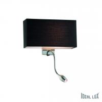 Настенный светильник Ideal Lux HOTEL AP2 NERO