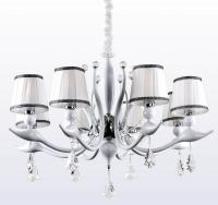 Подвесная люстра Crystal Lux FLAMINGO FLAMINGO SP-PL8 WHITE